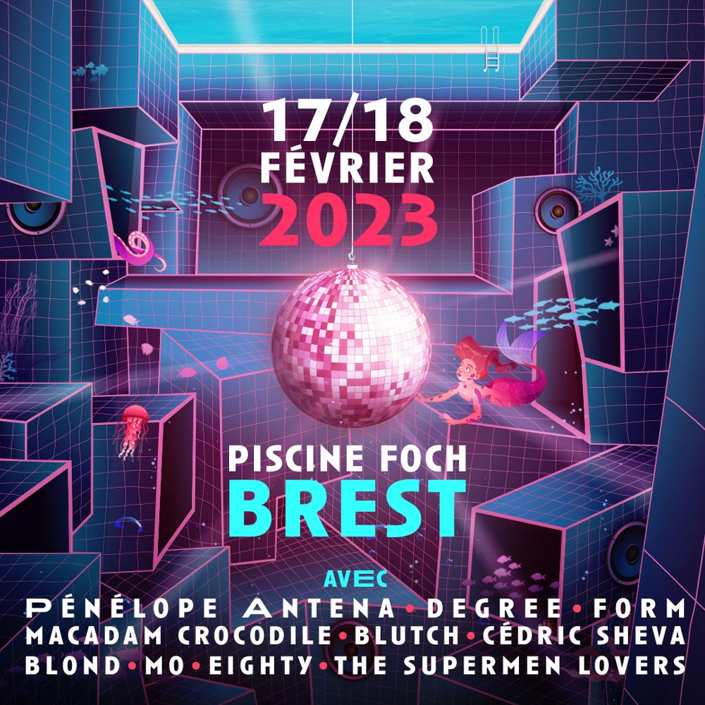 Grand Bain - Soirées concert les 29 et 30 Octobre 2021 - Piscine Foch, Brest